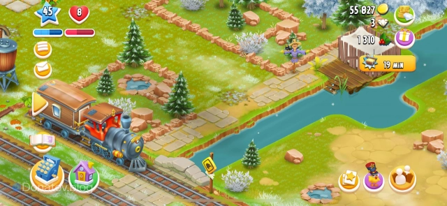 Где находится заповедник в Hay Day