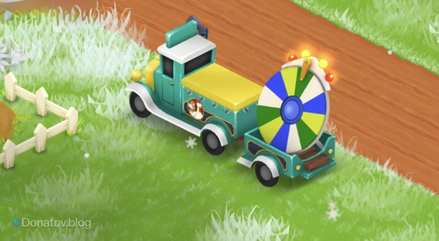 Колесо фортуны в Hay Day