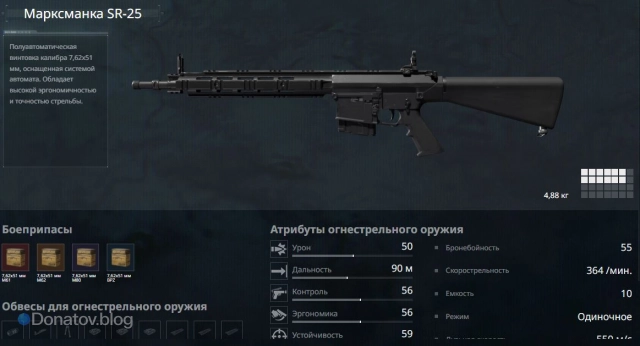 SR-25 в Delta Force