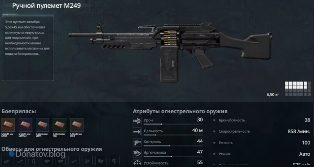 M249 в Delta Force