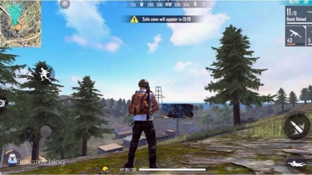 Графика в Free Fire.