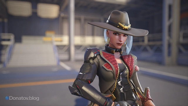 Герой Эш в Overwatch 2