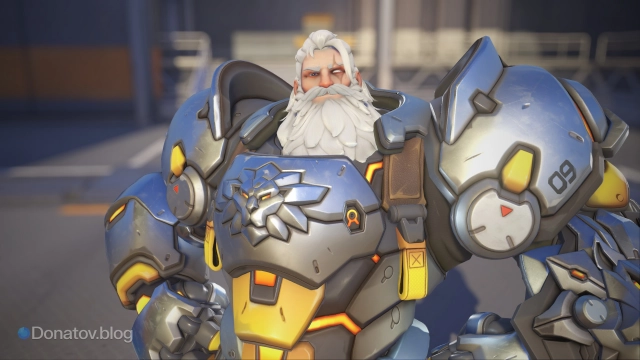 Герой Райнхардт в Overwatch 2
