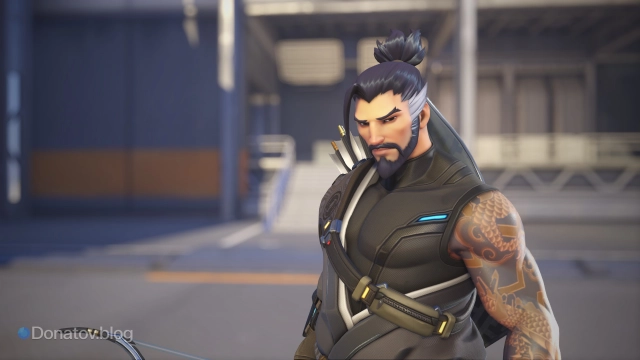 Герой Хандзо в Overwatch 2