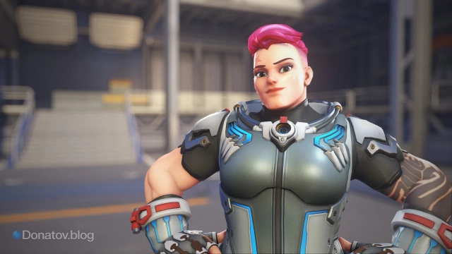 Герой Заря в Overwatch 2