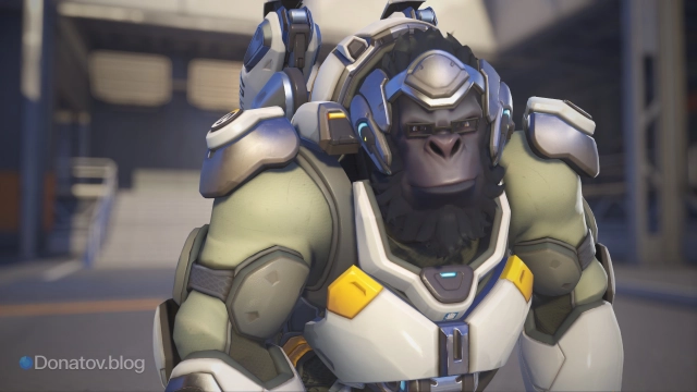 Герой Уинстон в Overwatch 2