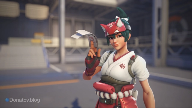 Герой Кирико в Overwatch 2