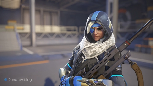 Герой Ана в Overwatch 2