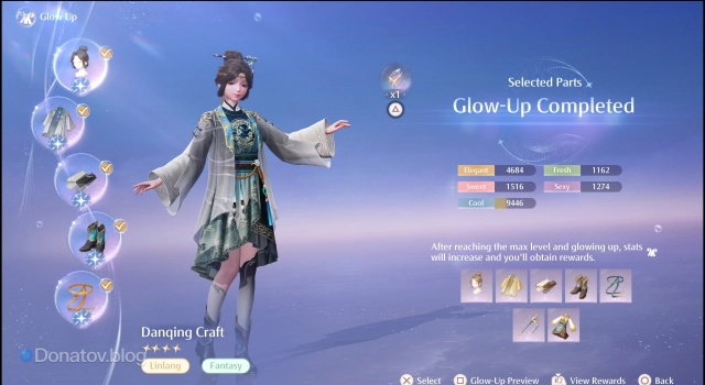 Glow-up в Infinity Nikki