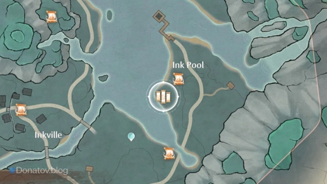 Местоположение Winding Stream в Infinity Nikki