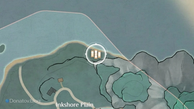 Местоположение Hillside Retreat в Infinity Nikki