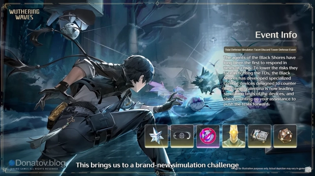 Ивент Tidal Defense Simulator: Tacet Discord Tower Defense Event в Wuthering Waves
