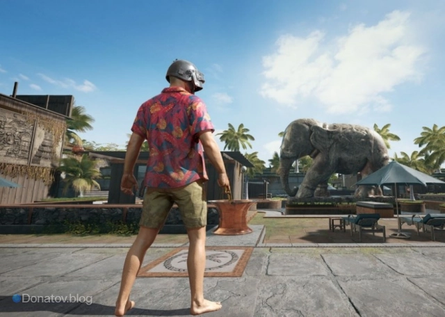 Пейзаж в PUBG Mobile