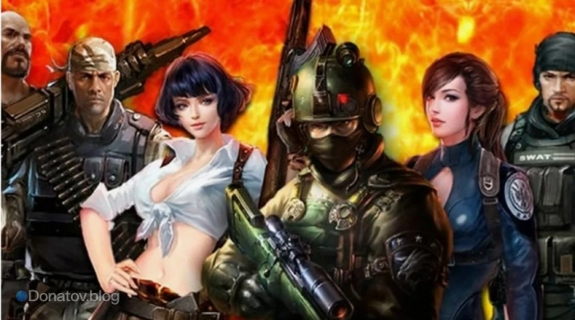 Blood Strike коллаж