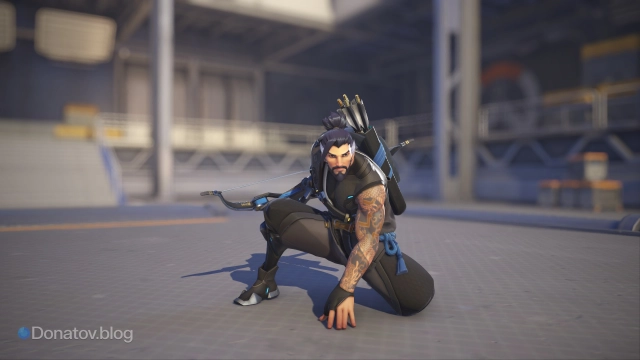 Герой Хандзо в Overwatch 2