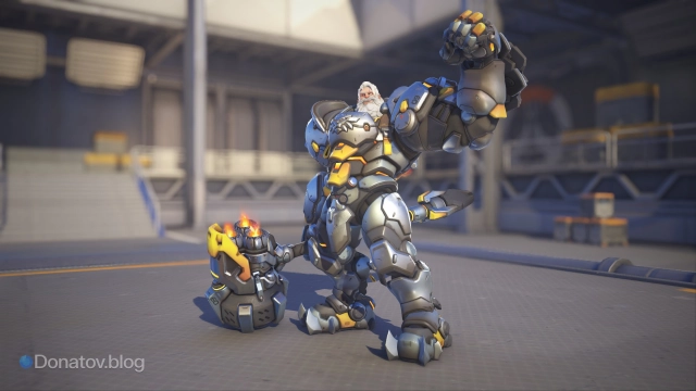 Герой Райнхардт в Overwatch 2