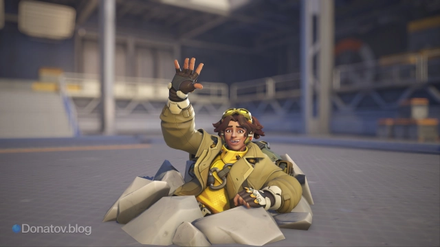 Герой Авентюра в Overwatch 2
