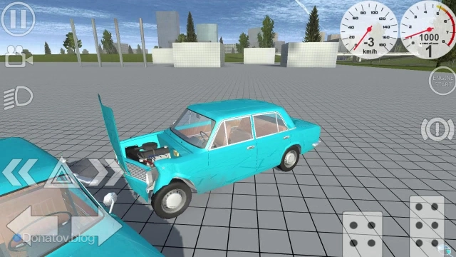 Simple Car Crash Physics Sim на Андроид