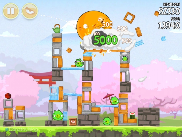 Angry Birds Seasons на Андроид
