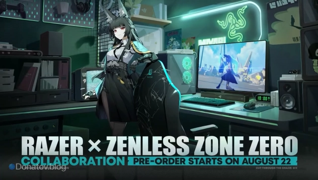 Коллаборация Razer и Zenless Zone Zero