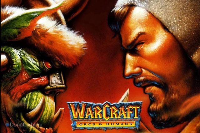 Заставка игры Warcraft: Orcs & Humans
