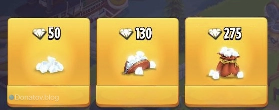 Алмазы в Hay Day
