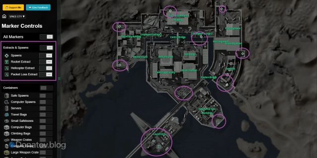 Выходы и спавны в DeltaForceMaps