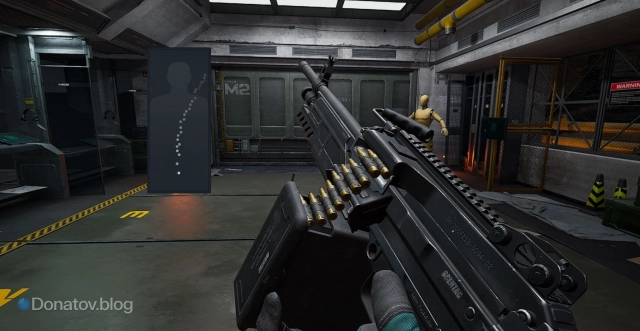 Пулемёт М249 в Delta Force