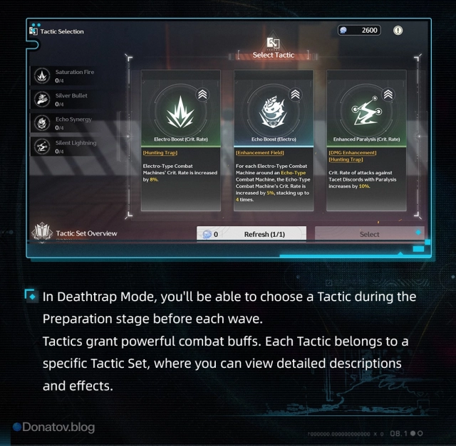 Выбор тактик в Tidal Defense Simulator Tacet Discord Tower Defense Event