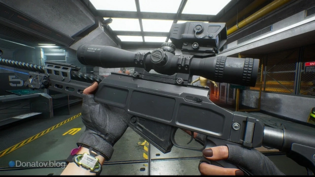 Снайперская винтовка СВ-98 в Delta Force