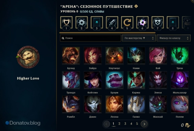 Новые аугментации в режиме «Арена» в League of legends