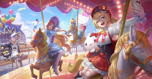 Скины MLBB × Sanrio characters