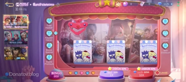 Событие MLBB × Sanrio characters