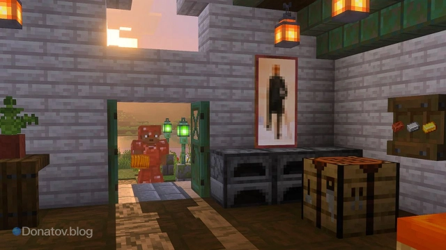 Медное снаряжение в MInecraft