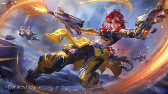 Облик MVP на Беатрис в Mobile Legends: Bang Bang