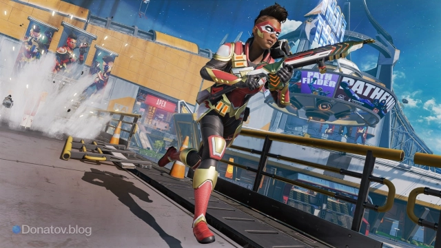 Бангалор из Apex Legends