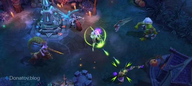 Геймплей Heroes of the Storm