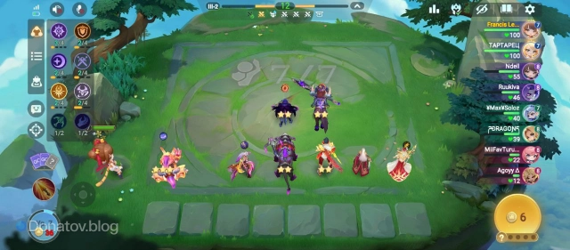 Этап подготовки в режиме «Игра в паре» в Magic Chess: Go Go