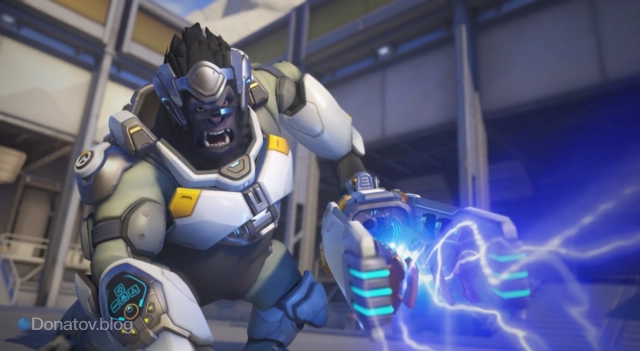 Герой Уинстон в Overwatch 2