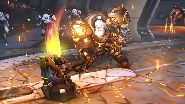 Герой Райнхардт в Overwatch 2