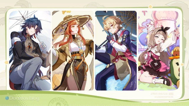 Персонажи в Honkai: Nexus Anima