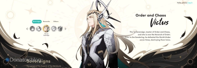 Виктус — анимастер из игры Honkai: Nexus Anima