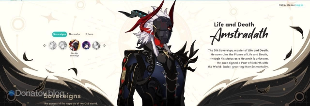 Амстрадас — анимастер из игры Honkai: Nexus Anima