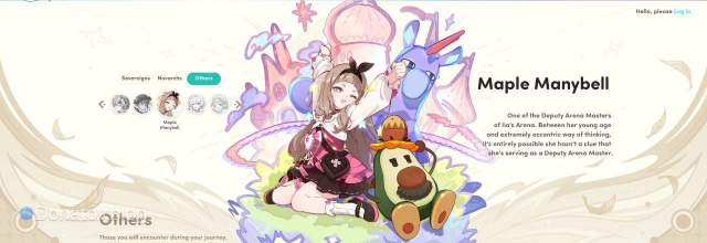 Мэпл Мэнибэлл — анимастер из игры Honkai: Nexus Anima