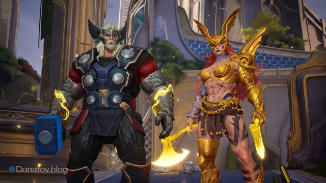 Тор и Ангела в игре