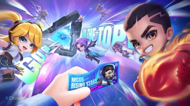 Заставка MCGG Rising Stars в Magic Chess: Go Go