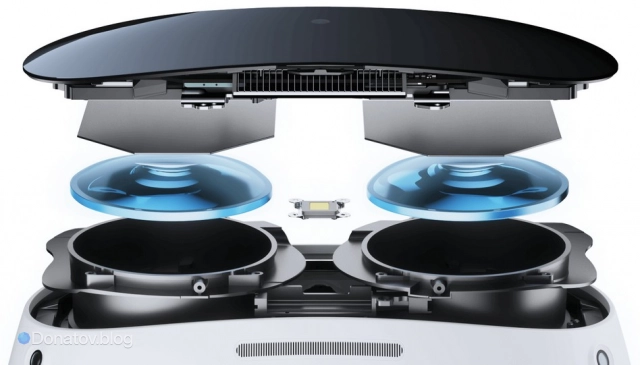 Линзы в шлеме Pico 4