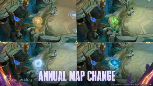 Анонс изменения карты в Mobile Legends: Bang Bang