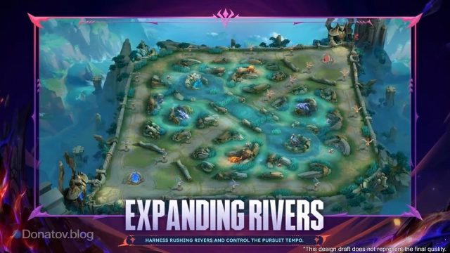 Expanding rivers в Mobile Legends: Bang Bang