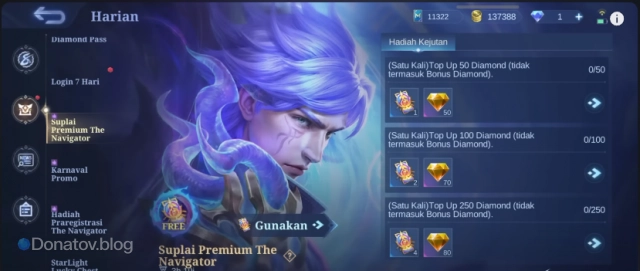 Событие с токенами и промоалмазами в Mobile Legends: Bang Bang